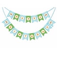 thumbnail image 1 of Inkdotpot Birthday Party DecorationsHappy Birthday Party GarlandBaby Boy CarPennant Banner Flag, 1 of 7