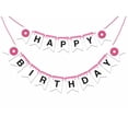 thumbnail image 1 of Inkdotpot Birthday Party DecorationsHappy Birthday Party GarlandBaby Boy Or Girl Donuts Gender Neutral Pennant Banner Flag, 1 of 7