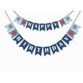 thumbnail image 1 of Inkdotpot Birthday Party DecorationsHappy Birthday Party GarlandBaby Boy PiratePennant Banner Flag, 1 of 7