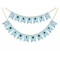 thumbnail image 1 of Inkdotpot Birthday Party DecorationsHappy Birthday Party GarlandBaby Girls UnicornPennant Banner Flag, 1 of 7