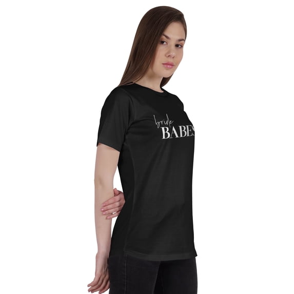 Inkdotpot Bride Babes ShirtBride Bachelorette Party Shirts Bridal T-ShirtWeddingTshirt