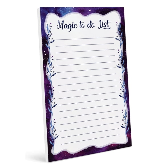 Inkdotpot Daily Planner List Pad Notepads Memo Pad, Undated To-Do List Tear Off pad - 4.5 x 7.5 Inches (50 Sheets) Organizer- Scheduler- Organize Tasks- Lists