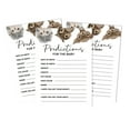thumbnail image 1 of Inkdotpot Deer,Owl And Hedgehog Jungle Animals Party Supplies Set Of 50 Baby ShowerPrediction Cards For Baby Shower Game, 1 of 5
