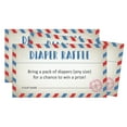 thumbnail image 1 of Inkdotpot Diaper Raffle Tickets For Baby Shower -Boy, GirlBaby Shower Fun Party Games, Lottery Insert Cards, Bring A Pack Of Diapers To Win Favors,PostcardTheme Party Supplies, 1 of 1