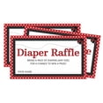 thumbnail image 1 of Inkdotpot Diaper Raffle Tickets For Baby Shower -GirlBaby Shower Fun Party Games, Lottery Insert Cards, Bring A Pack Of Diapers To Win Favors,LadybugTheme Party Supplies, 1 of 1