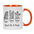 thumbnail image 1 of Inkdotpot Don't be a Prick11 OzCeramic CoffeeMugsFunny Novelty Inspirational Quotes Gift For Co-Worker Boss -Orange, 1 of 5