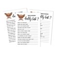 thumbnail image 1 of Inkdotpot Fox Jungle Animals 50 PackWho Knows Daddy BestBaby Shower GameCards FunActivity Cards, 1 of 5