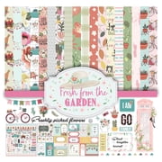 Inkdotpot House Plant Theme Collection Double,Sided Scrapbook Paper Kit Cardstock 12x12 Card Making Paper Pack Of With Sticker Sheet - 16 Pages - Multicolor