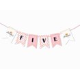 thumbnail image 1 of Inkdotpot I Am FiveReady To HangHappy Birthday Sign PrincessBirthday BuntingParty Supplies For Boy, 1 of 4