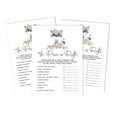thumbnail image 1 of Inkdotpot If The Price Is Right Baby Shower Game Card Of 50 Gender Neutral Floral Raccoon Baby Shower Party Idea, 1 of 1