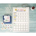 thumbnail image 1 of Inkdotpot Kids Daily Responsibility Checklist, Hanging Chore Chart- Childrens Job Poster- Morning/Evening Daily Routine- Daily Task List-KPQ, 1 of 6