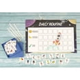 thumbnail image 1 of Inkdotpot Kids Daily Responsibility Checklist, Hanging Chore Chart- Childrens Job Poster- Morning/Evening Daily Routine- Daily Task List-OPU, 1 of 6