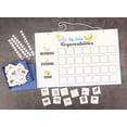thumbnail image 1 of Inkdotpot Kids Daily Responsibility Checklist, Hanging Chore Chart- Childrens Job Poster- Morning/Evening Daily Routine- Daily Task List-WBY, 1 of 6