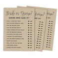 thumbnail image 1 of Inkdotpot Kraft Rustic 50-Pack?He Said She Said?Cards?For Couples Funny Rehearsal Dinner Guessing Question?Bridal Shower Engagement Party?Game?Ideas, 1 of 6