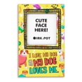 thumbnail image 1 of Inkdotpot L Love My Dog- My Dog Loves Me PhotoMagnetFrame-MagneticPhotoFramesFor Refrigerator Magnets- MiniPhotoFrames- Cute Gift ForDog Lover |9 x 5.5 cm, 1 of 8