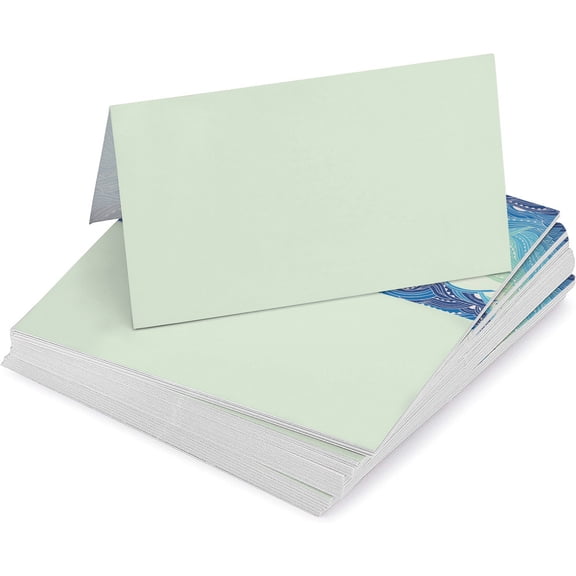 Inkdotpot Pack Of 24, Printed Tent Tables Place Cards For Table Setting For Wedding Thanksgiving- Christmas Holiday Catering Buffet Food Table Tents- Wedding Name Escort Cards (Floral)