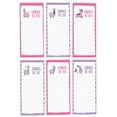 thumbnail image 1 of Inkdotpot Pack of 6 Funny Magnetic Dry Erase List For Fridge, Wipe Clean w/ NoStain, Quick Notes Shopping & Grocery List Whiteboard for Fridge, 8.75" x 3.8"(Llama), 1 of 6