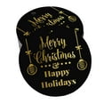 thumbnail image 1 of Inkdotpot Pack Of 100 Real Gold Foil Paper Tags Merry Christmas & Happy Holiday Favor Hang Tags, 1 of 6