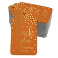 thumbnail image 1 of Inkdotpot Pack Of 100 ThankYou For Celebrating With Me Birthday Favor Paper Tags Craft Real Gold Foil Hang Tags, 1 of 6