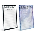 thumbnail image 1 of Inkdotpot Pack Of 2 Daily Planner List Undated Notepads, Memo Pad To-Do List Tear Off List Pad- Organizer- Scheduler- Organize Tasks (50 Sheets Each)-XD, 1 of 7