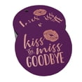 thumbnail image 1 of Inkdotpot Pack Of 50 Kiss The Miss Goodbye Bridal Shower Favor Paper Tags Craft Real Rose Gold Foil Hang Tags, 1 of 6