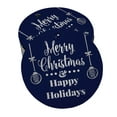 thumbnail image 1 of Inkdotpot Pack Of 50 Merry Christmas & Happy Holiday Favor Paper Tags Craft Real Silver Foil Hang Tags, 1 of 6