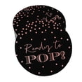 thumbnail image 1 of Inkdotpot Pack Of 50 Real Rose Gold Foil Paper Tags Ready To Pop Baby Shower Favor Hang Tags, 1 of 7