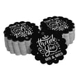 thumbnail image 1 of Inkdotpot Pack Of 50 Real Silver Foil Paper Tags Thank You From The New Wedding Favor Hang Tags, 1 of 6