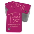 thumbnail image 1 of Inkdotpot Pack Of 50 Thank You For Sharing Our Special Day Bridal Shower-Baby Shower-Retirement-Wedding-Birthday Favor Paper Tags Craft Real Rose Gold Foil Hang Tags, 1 of 6