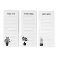 thumbnail image 1 of Inkdotpot Pack of 3 Magnetic Fridge To-Do List Notepads- Magnetic Memo Pads For Refrigerator-(50 Sheets Each)-AM, 1 of 7