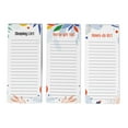 thumbnail image 1 of Inkdotpot Pack of 3 Magnetic Fridge To-Do List Notepads- Magnetic Memo Pads For Refrigerator-(50 Sheets Each)-FY, 1 of 7