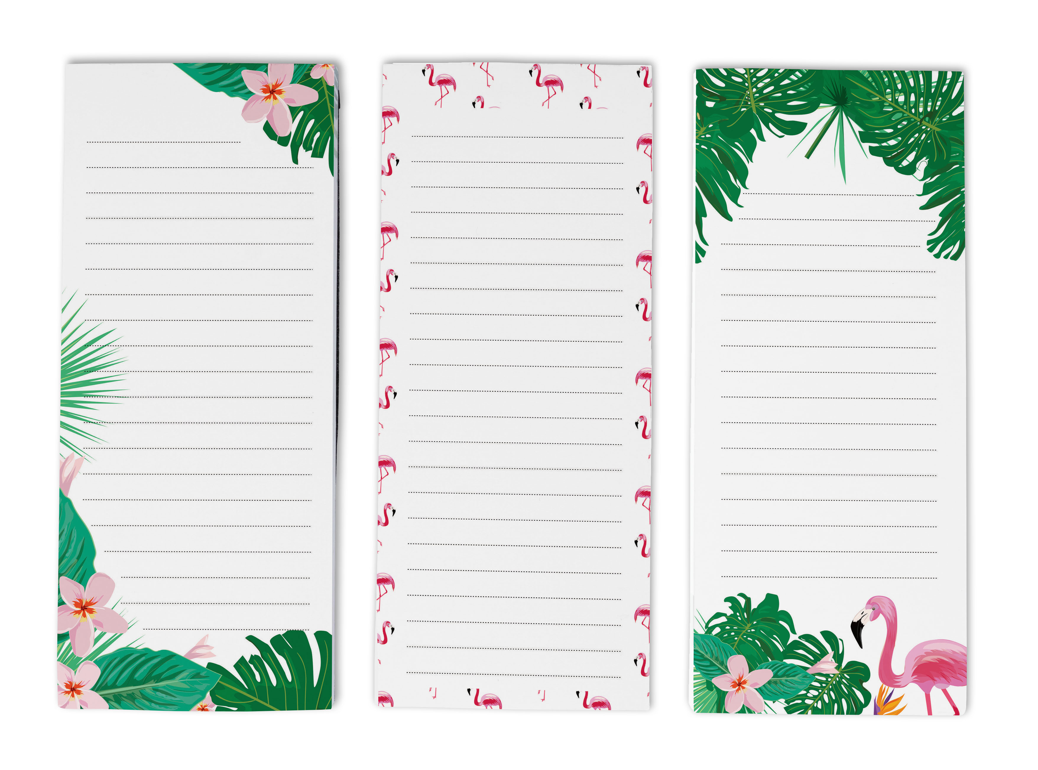 Inkdotpot Pack of 3 Magnetic Fridge To-Do List Notepads- Magnetic Memo Pads For Refrigerator-(50 Sheets Each)-T6