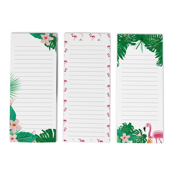 Inkdotpot Pack of 3 Magnetic Fridge To-Do List Notepads- Magnetic Memo Pads For Refrigerator-(50 Sheets Each)-T6