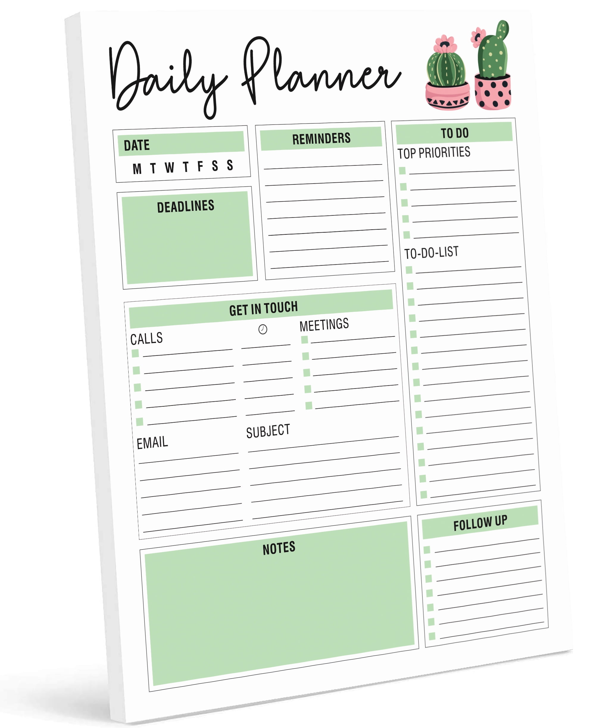Inkdotpot Personal Planner Organizer, Home and Office Work