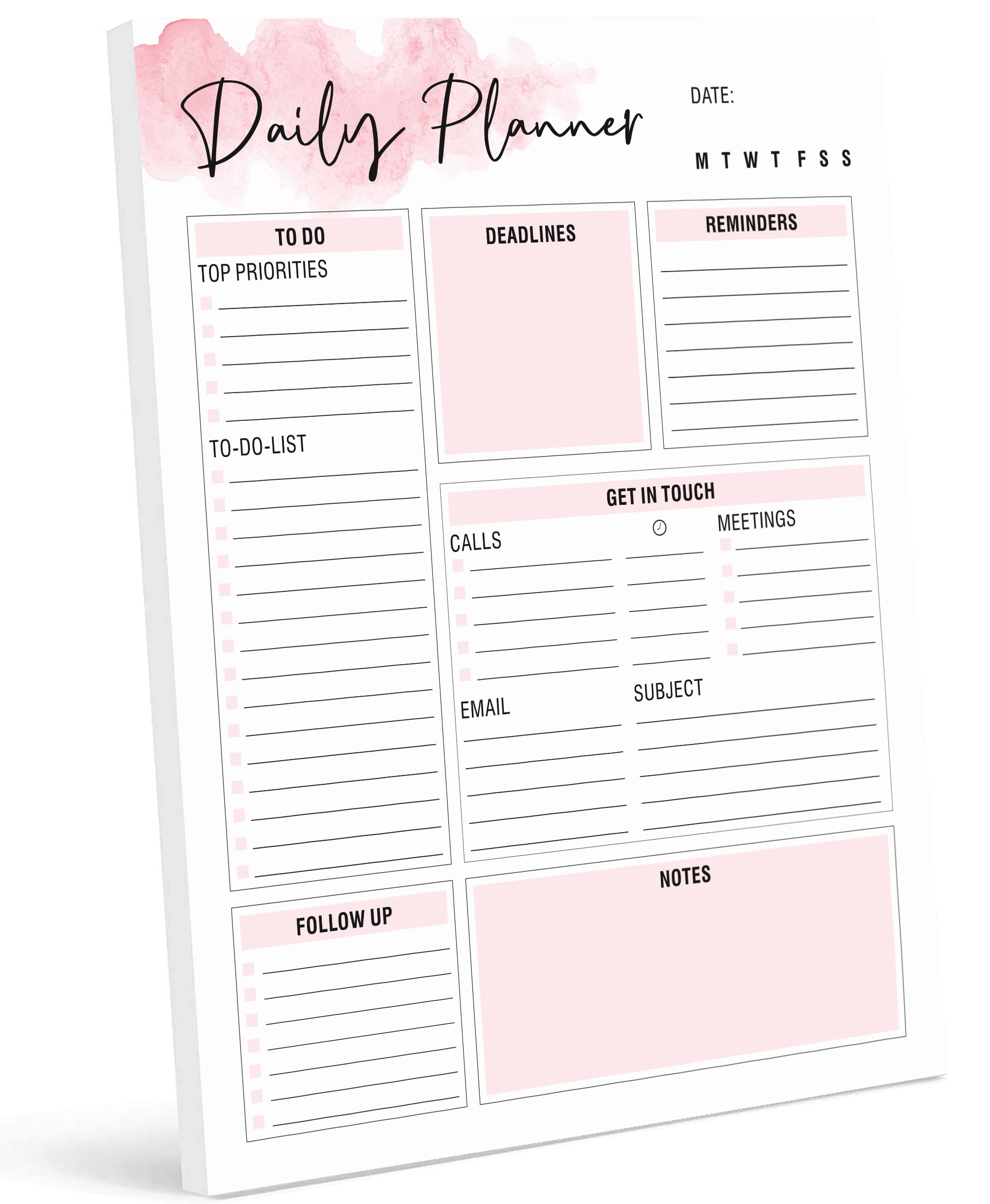 Inkdotpot Personal Planner Organizer, Home and Office Work