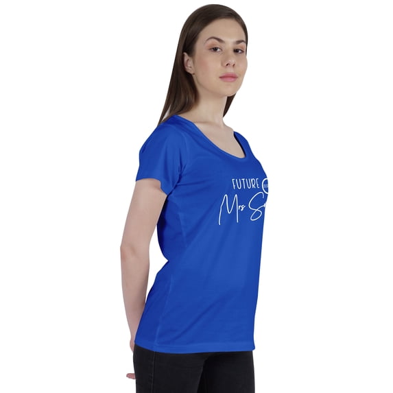 Inkdotpot Personalized Womens Tshirt Top Future MrsWeddingAnnouncement Shirt-1T