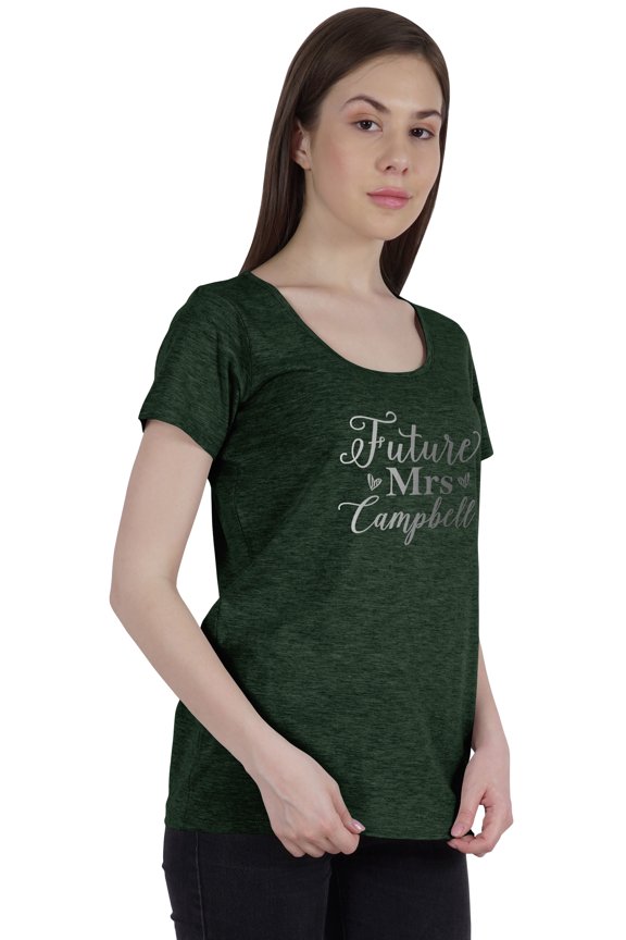 Personalized Womens Tshirt Top Future MrsWeddingAnnouncement Shirt-VB