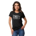 thumbnail image 1 of Inkdotpot Personalized Womens Tshirt Top Honeymoon Vibes Mrs WeddingAnnouncement Shirt-GN, 1 of 8