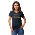 thumbnail image 1 of Inkdotpot Personalized Womens Tshirt Top Soon To Be Mrs WeddingAnnouncement Shirt-SD, 1 of 8