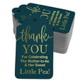 thumbnail image 1 of Inkdotpot Real Gold Foil Thank You For Celebrating The Mother To Be Baby Shower Tags Favor Hang Paper Tags 100 Pieces, 1 of 6