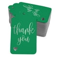 thumbnail image 1 of Inkdotpot Real Silver Foil ThankYou Bridal Shower-Baby Shower-Retirement-Wedding-Birthday Tags Favor Hang Paper Tags 100 Pack, 1 of 6