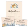 thumbnail image 1 of Inkdotpot Set Of 30AnimalsBaby Shower Invitations-Diaper Raffle Tickets And Baby Shower Book Request Cards-Gender Neutral Invites-Its A Boy-Its A Girl, 1 of 5