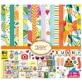 thumbnail image 1 of Inkdotpot Summer Fruit Theme Collection Double-Sided Scrapbook Paper Kit Cardstock 12"x12" Card Making Paper Pack With Sticker Sheet - 16 Pages - Multicolor, 1 of 4