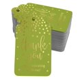 thumbnail image 1 of Inkdotpot Thank You For Celebrating With Me Birthday Bottle Tag Real Gold Foil Favor Hang Tags Pack Of 50, 1 of 6