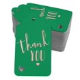 thumbnail image 1 of Inkdotpot ThankYou Bridal Shower-Baby Shower-Retirement-Wedding-Birthday Bottle Tag Real Rose Gold Foil Favor Hang Tags Pack Of 100, 1 of 6