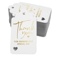 thumbnail image 1 of Inkdotpot ThankYou For Sharing Our Special Day Bridal Shower-Baby Shower-Retirement-Wedding-Birthday Bottle Tag Real Gold Foil Favor Hang Tags Pack Of 50, 1 of 6