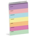 thumbnail image 1 of Inkdotpot To Do List Notepad 6 X 9 Paper Stationery, Rainbow To Do List Weekly Planner Spiral Notepad Daily Checklist- Motivational Organizer Planner List Pad- Notepad Tear Off (50 Sheets), 1 of 5