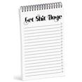 thumbnail image 1 of Inkdotpot To Do List Notepad 6 X 9 Paper Stationery, White To Do Checklist Spiral Notepad Daily Checklist- Motivational Organizer Planner List Pad- Notepad Tear Off (50 Sheets), 1 of 5