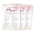 thumbnail image 1 of Inkdotpot Watercolor SplashWhats On Your Phone Bridal ShowerGameWedding Shower Bachelorette Party Bulk ActivityGameCards 50-Pack, 1 of 1