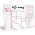 thumbnail image 1 of Inkdotpot Weekly Meal Planner Notepad 7"x10 , "Our Menu" Magnetic Meal Planning Pad with Tear Off Grocery Shopping List for Fridge- Kitchen & Home - 54 Sheets -2F, 1 of 7